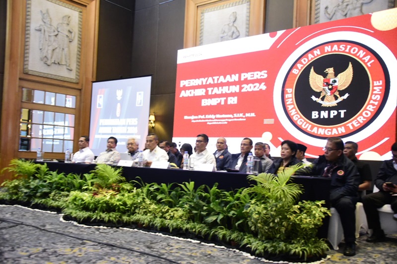 BNPT dan Kemenkominfo Blokir 180.954 Konten Terorisme pada 2024