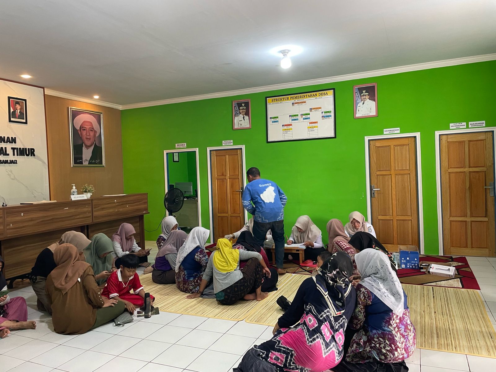 Pemerintah Desa Awang Bangkal Timur Gelar Pemeriksaan Kesehatan Massal untuk Aparatur Desa