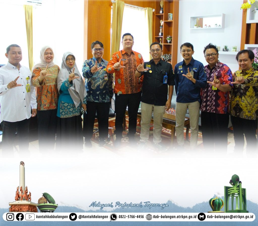 Kantah Balangan Terima Kunjungan dari KCP Bank Mandiri Balangan, Perkuat Sinergi di Bidang Layanan Pertanahan