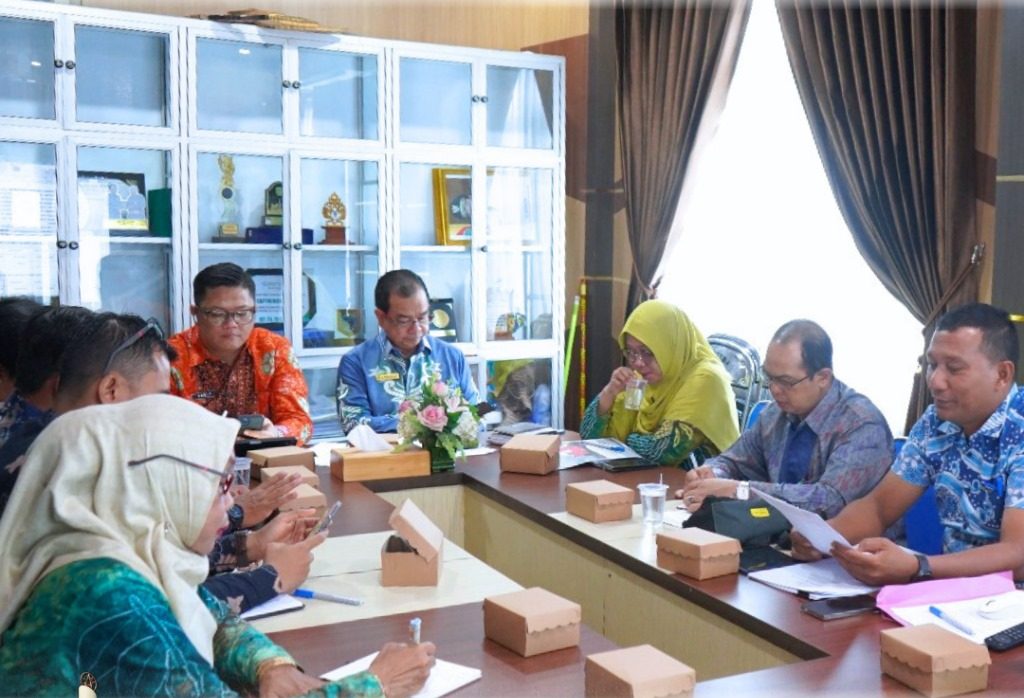 Kantah Balangan Hadiri Rapat Tim Persiapan Pengadaan Tanah Proyek Strategis “Balangan Park”