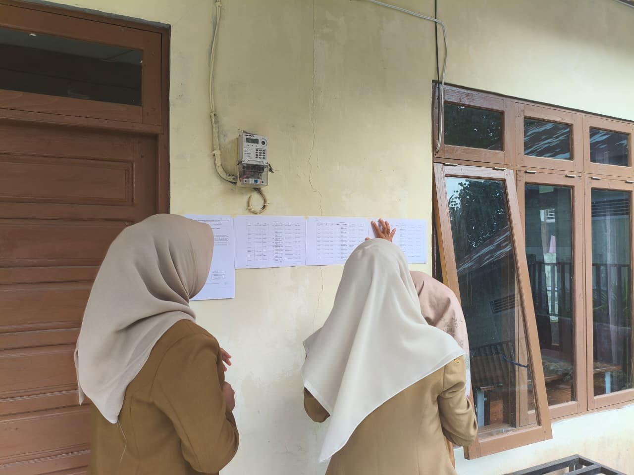 Pengumuman data PTSL 2026 di Kantor Desa Binjai Punggal