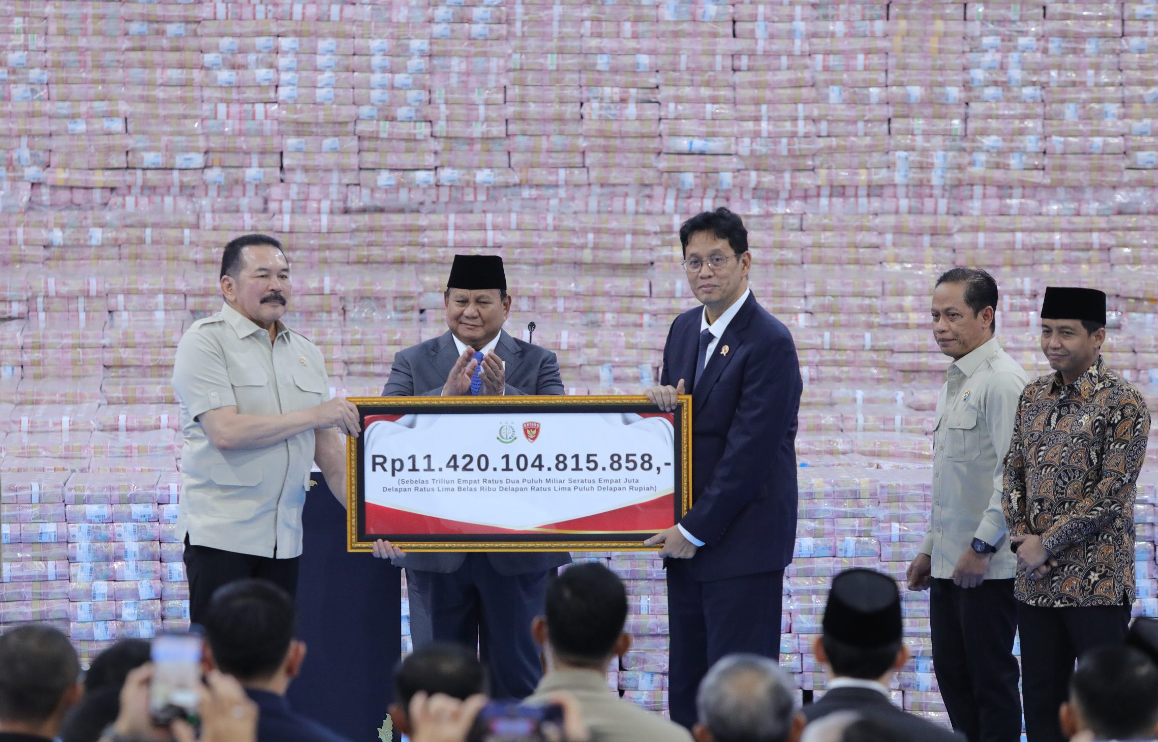 penyerahan uang negara 11 triliun oleh kejagung
