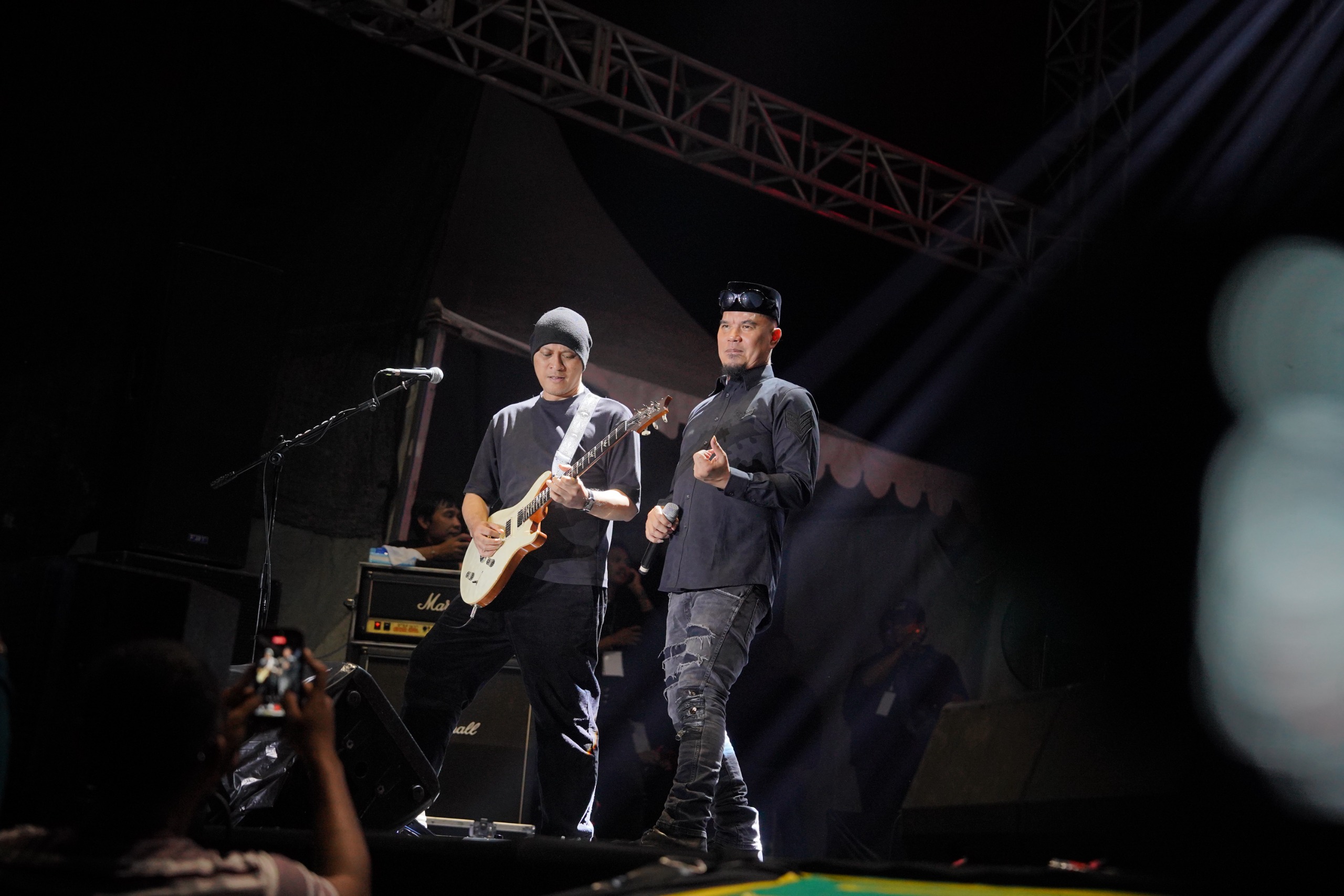 Penampilan Dewa 19 di Pesta Rakyat Hari Jadi Balangan