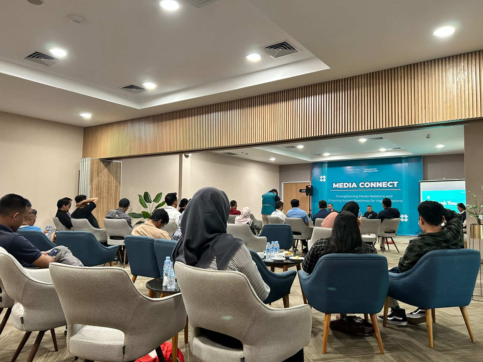 Konferensi pers kesiapan haji 2026 di Bandara Syamsudin Noor Banjarbaru