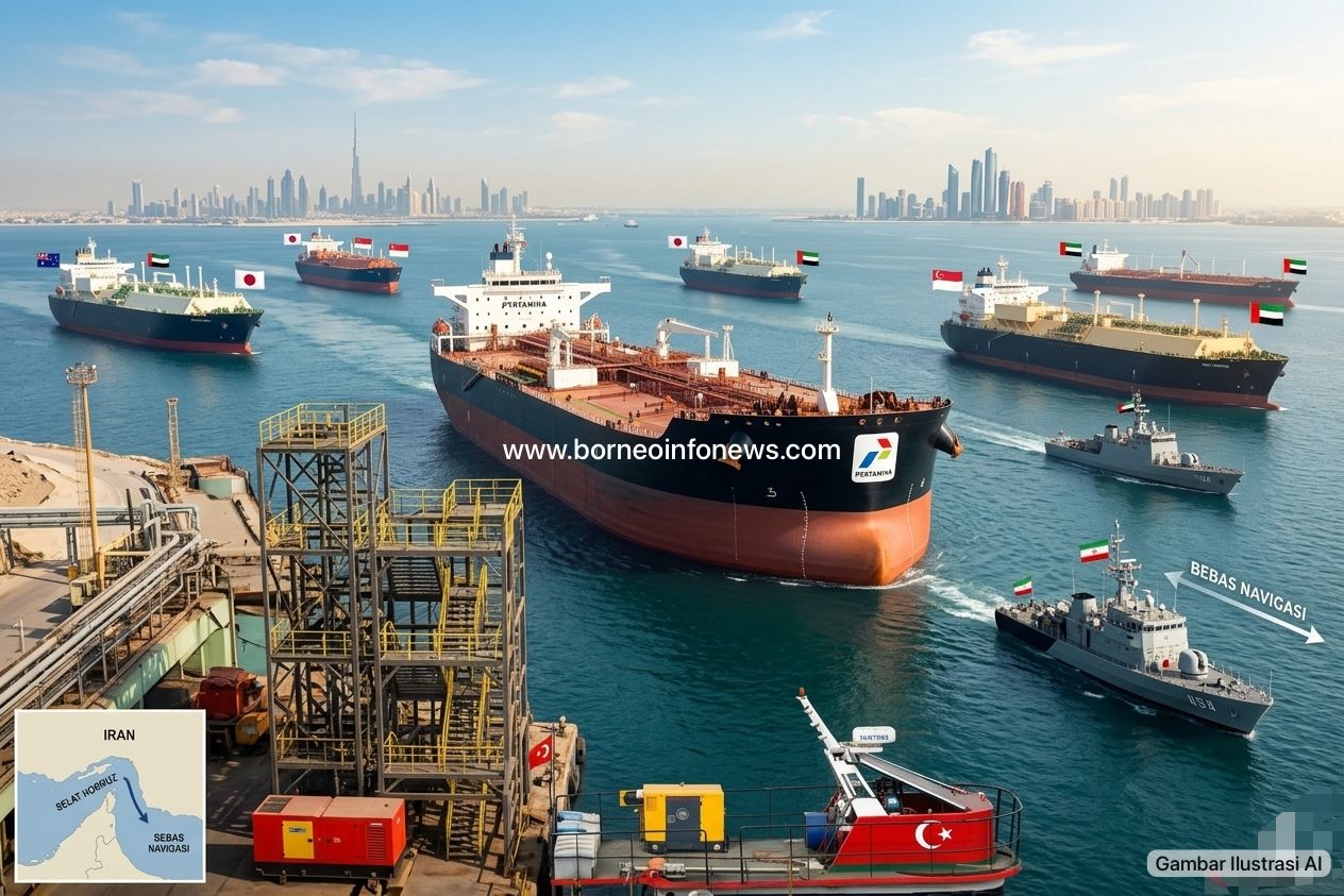 Selat Hormuz kembali dibuka untuk pelayaran internasional
