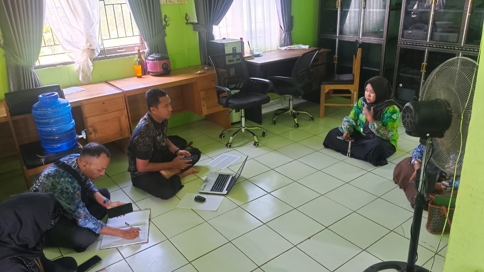 Sosialisasi PTSL di Desa Tigarun oleh Kantah Balangan