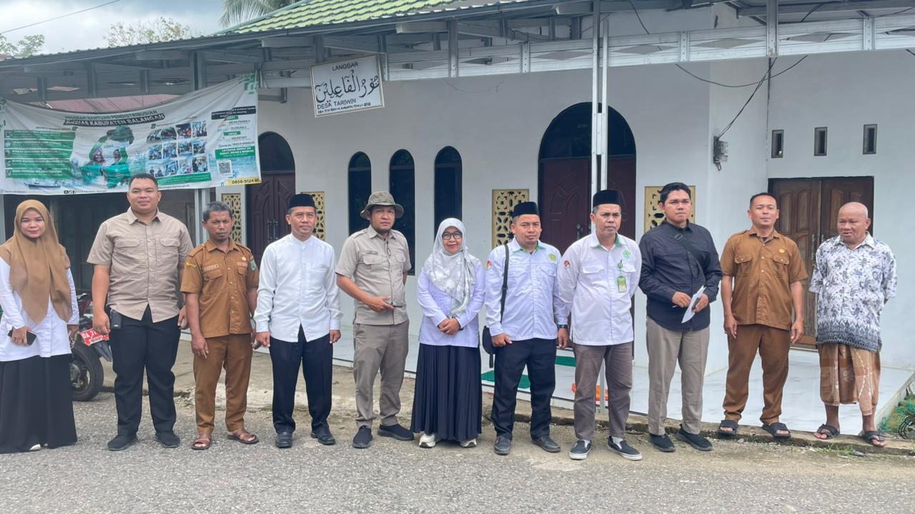 Tinjau Langsung Tanah Wakaf, Kantah Balangan Pastikan Legalitas dan Perlindungan Aset Umat