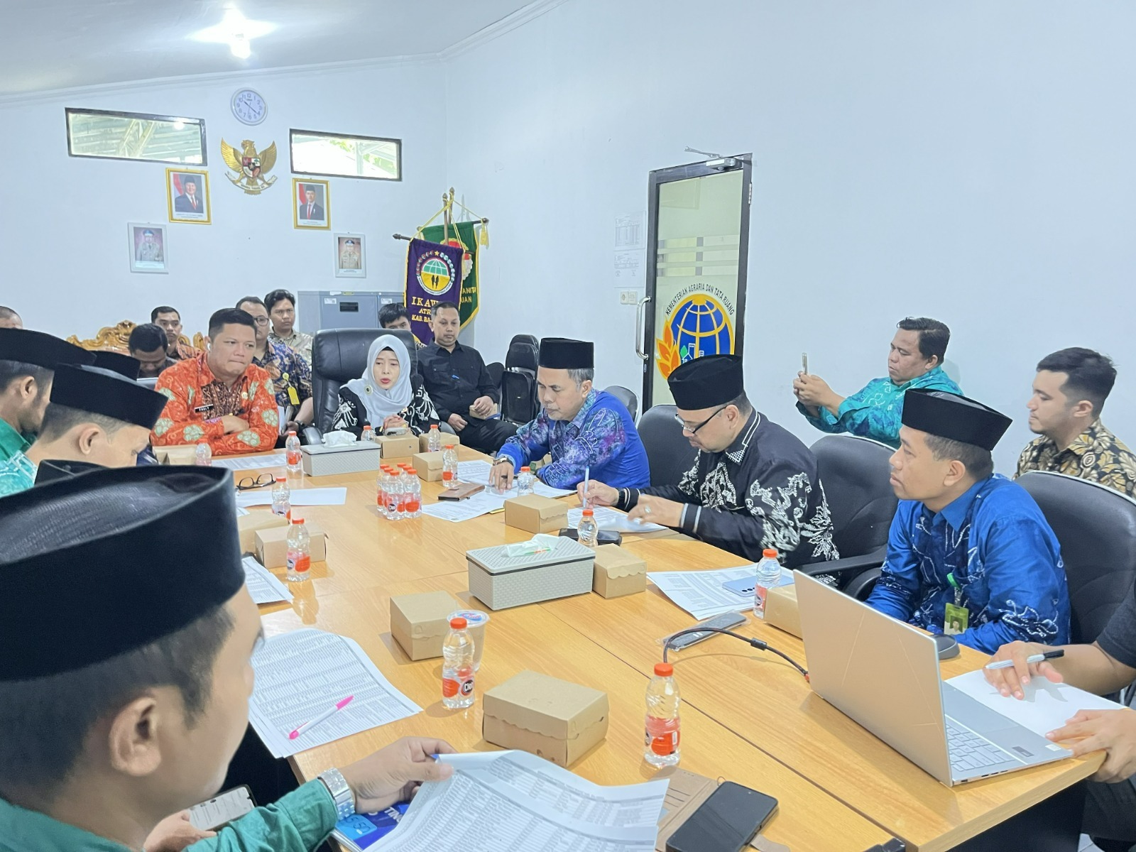 Percepat Sertipikasi Wakaf, Kantah Balangan dan Kemenag Perkuat Sinergi