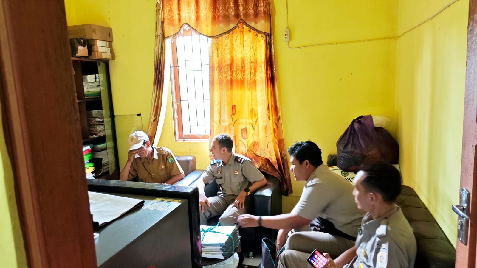 Percepat PTSL, Kantah Balangan Perkuat Koordinasi di Desa Sungai Pumpung