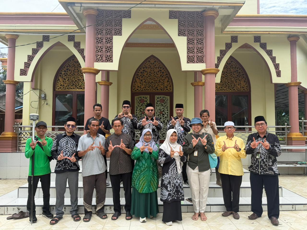 Pengukuran Tanah Wakaf di Empat Desa, Wujud Sinergi Menjaga Aset Umat