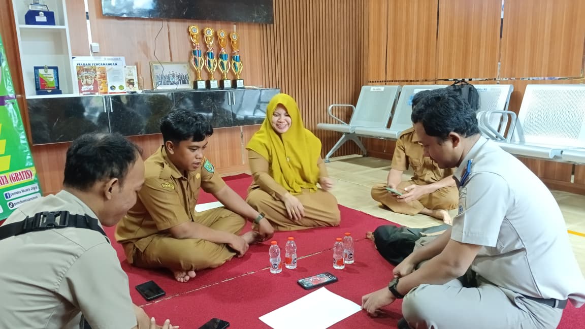 Koordinasi PTSL Desa Muara Jaya, Dorong Kepastian Hukum Tanah Masyarakat