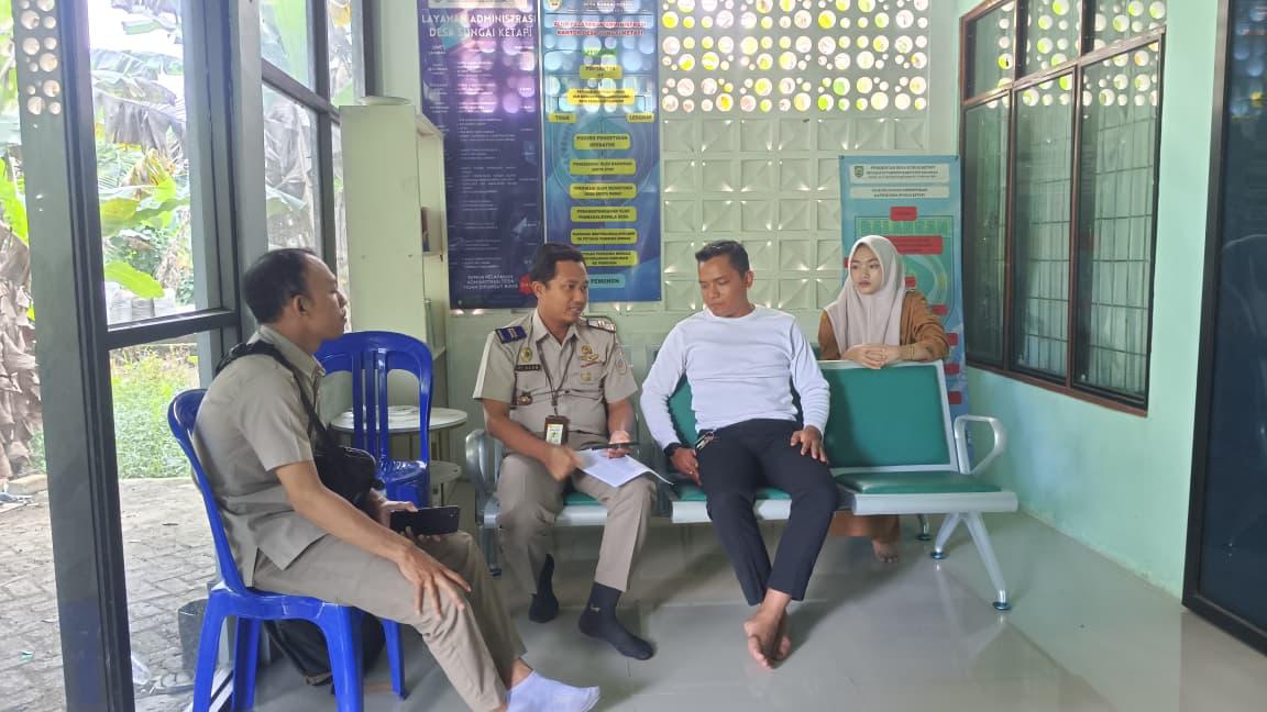 Koordinasi PTSL di Desa Sungai Ketapi Perkuat Sinergi Pelayanan Pertanahan