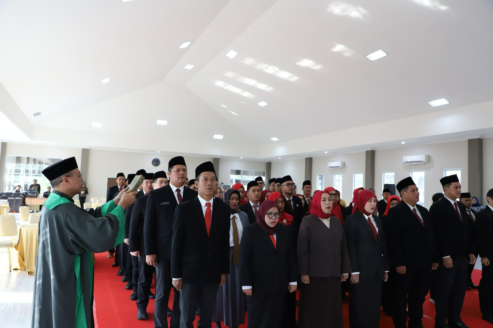 Kantor Pertanahan Kabupaten Balangan Ikuti Pelantikan dan Pembinaan Pengawas PPAT