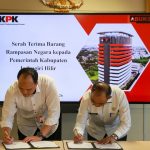 Serah terima aset hibah KPK kepada Pemkab Indragiri Hilir