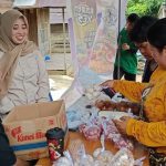 Pasar murah di Desa Ajung Kecamatan Tebing Tinggi