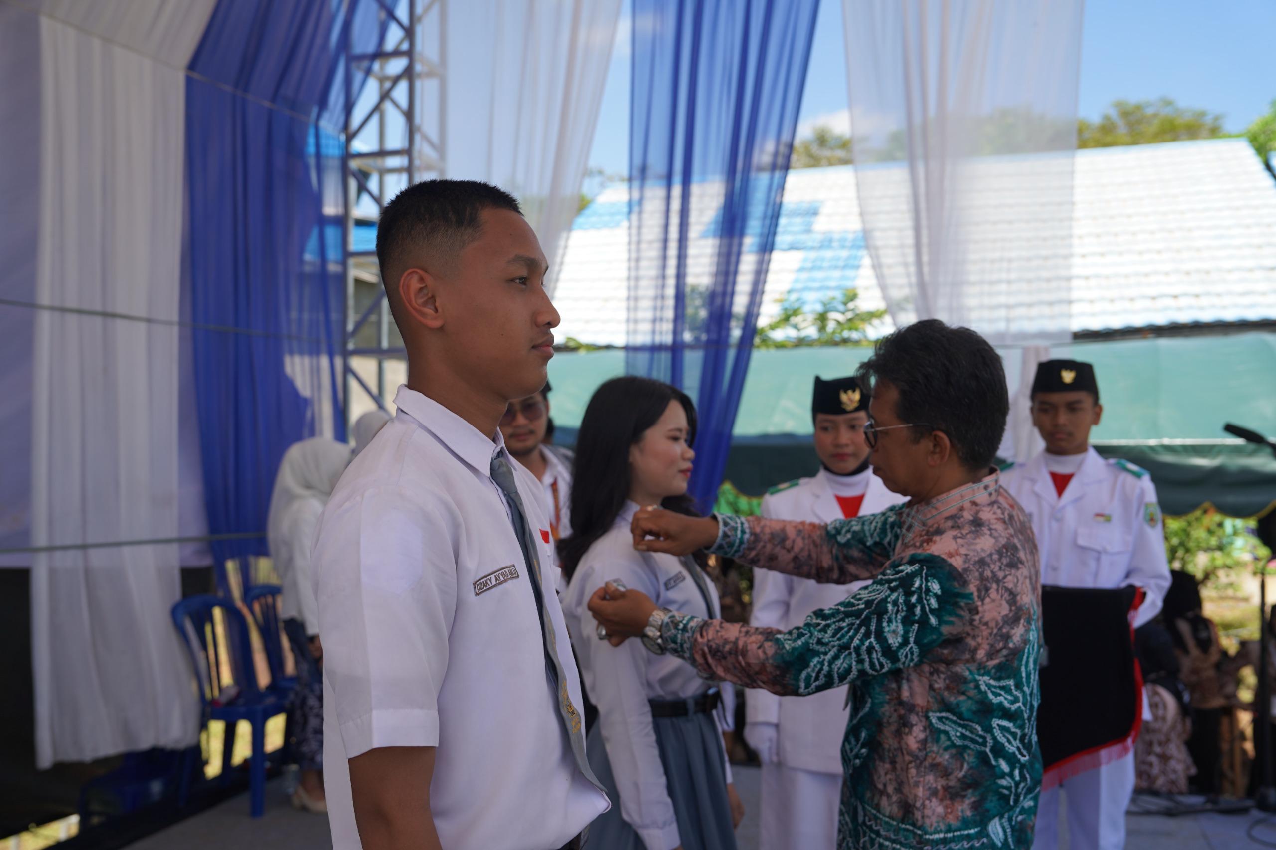 Pelepasan siswa SMAN 2 Paringin di Balangan