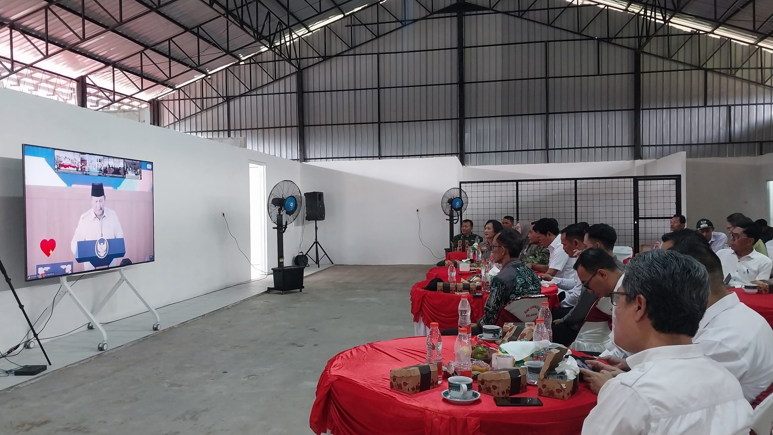 Peluncuran Koperasi Merah Putih secara nasional di Kabupaten Balangan
