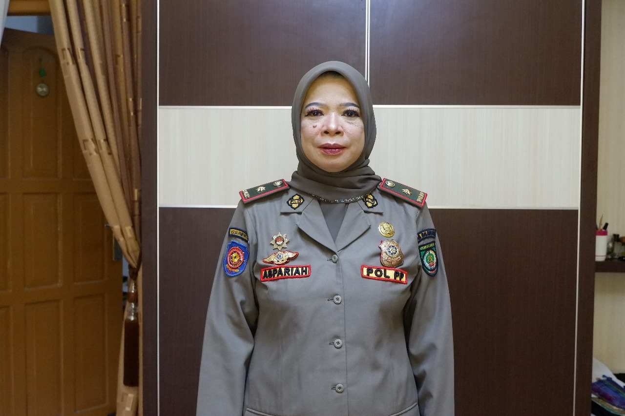 Plt Kepala Disporapar Balangan Noor Aspariah menjelaskan inovasi pariwisata