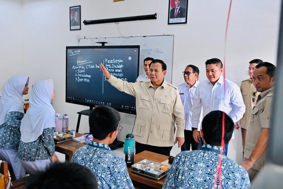Presiden meninjau renovasi sekolah di Cilacap