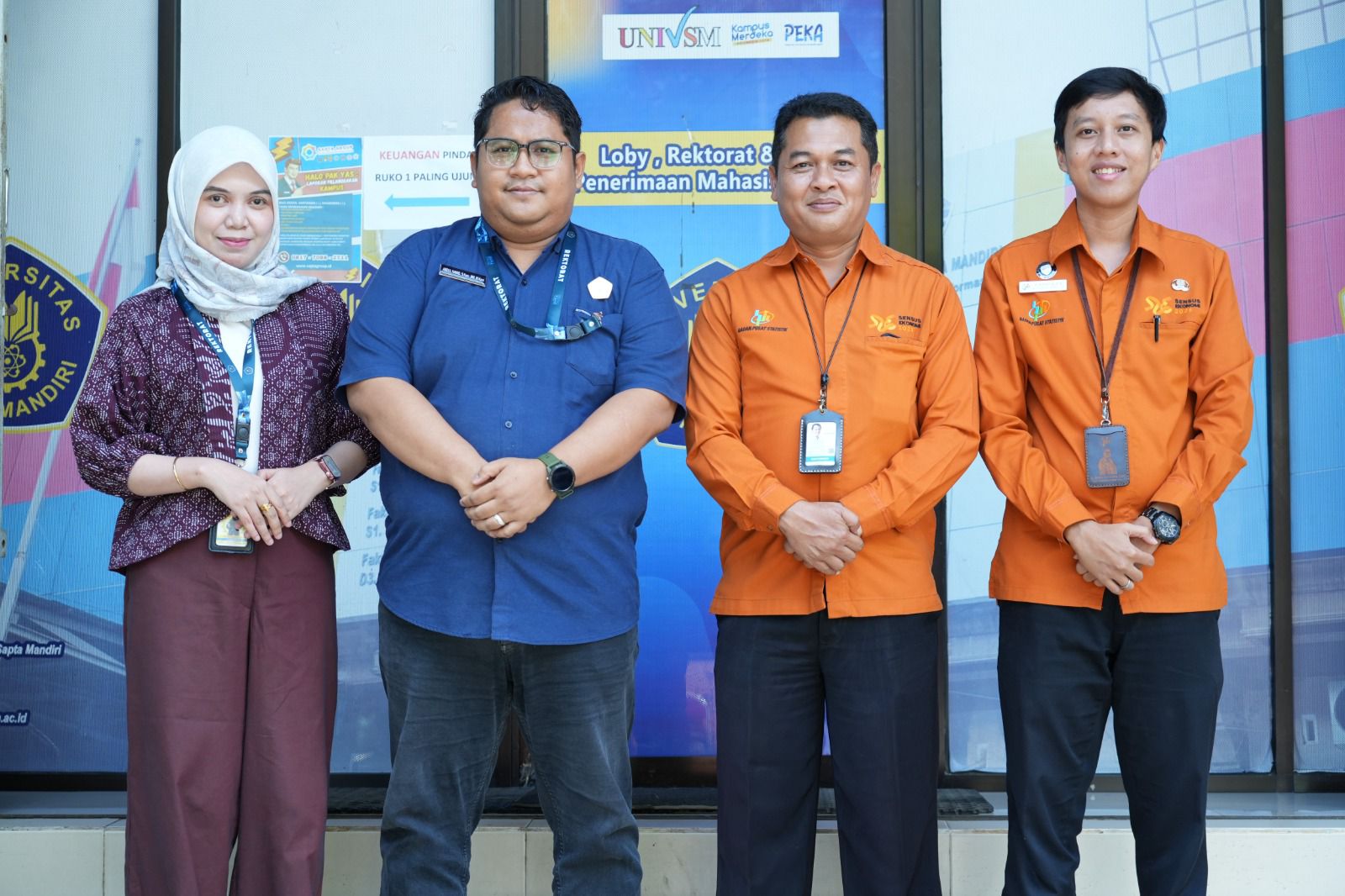 Univsm dan BPS Balangan Perkuat Kolaborasi, Mahasiswa Siap Terlibat Sensus Ekonomi
