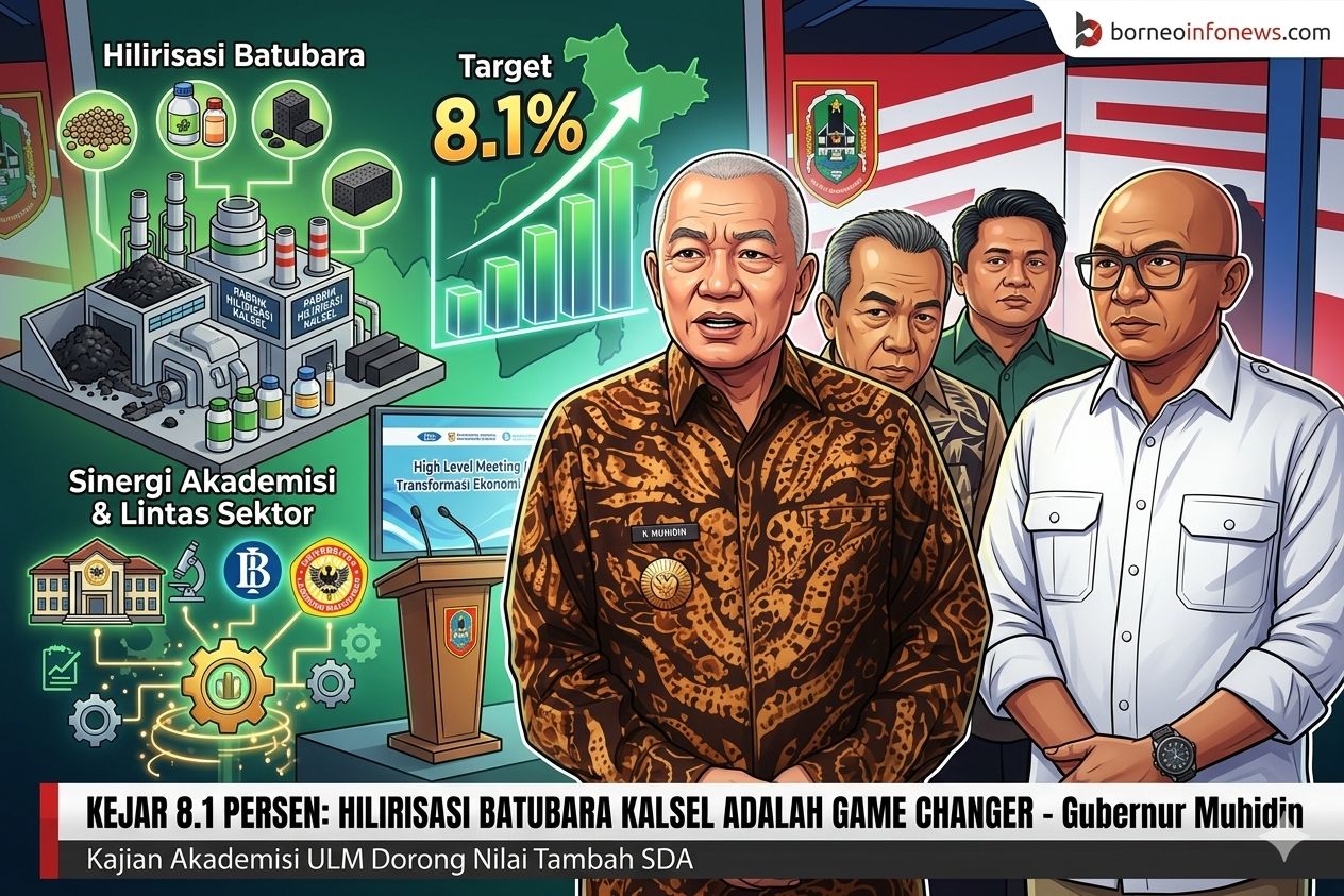 Kejar 8,1 Persen, Muhidin Siap Ubah Batubara Kalsel Jadi Game Changer