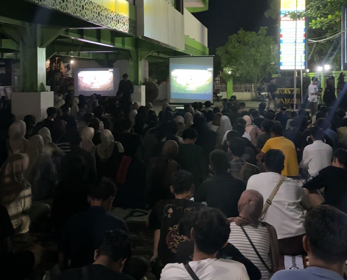 Mahasiswi Poliban Tersentuh Usai Nonton Pesta Babi