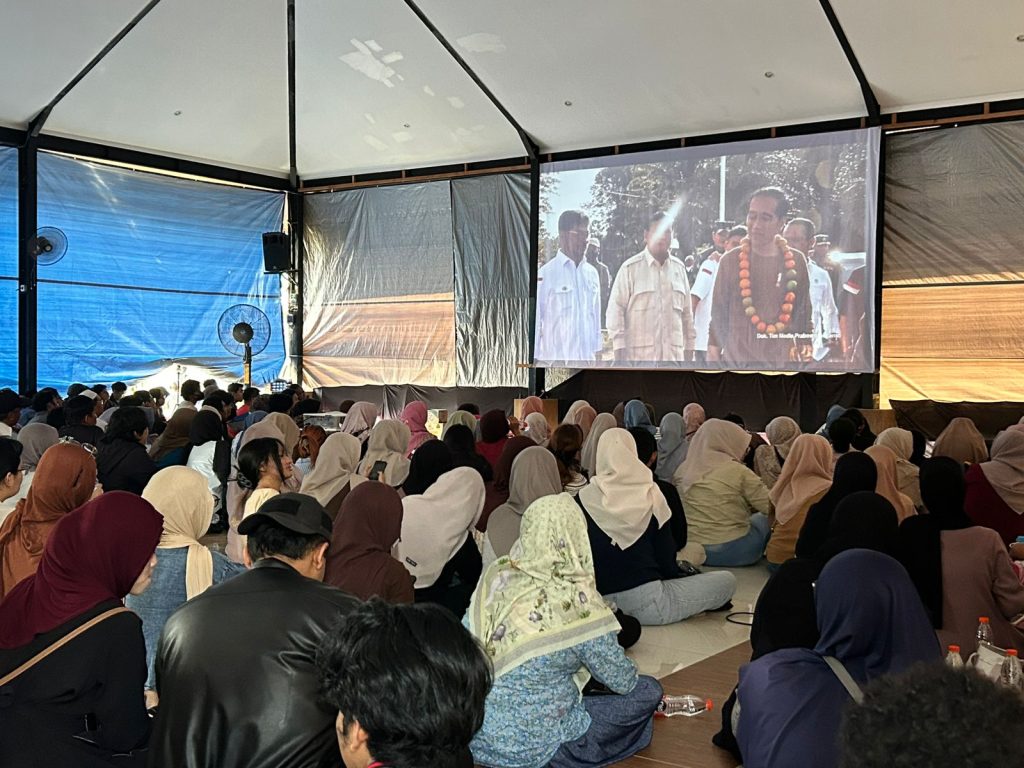 Nobar film Pesta Babi Banjarbaru di BAJUANG HATI