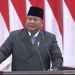 Presiden Prabowo Subianto menyampaikan KEM-PPKF 2027 di DPR RI