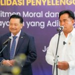 Menko Kumham Imipas Yusril Ihza Mahendra dalam konsolidasi pelayanan publik di Jakarta.