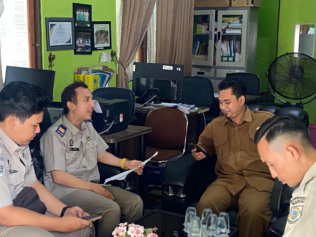 Kelengkapan Berkas Jadi Kunci Sukses PTSL, Kantor Pertanahan Balangan Lakukan Koordinasi di Desa Babayau