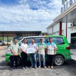Kepala Dishub Balangan Musa Abdullah memaparkan inovasi pelayanan transportasi