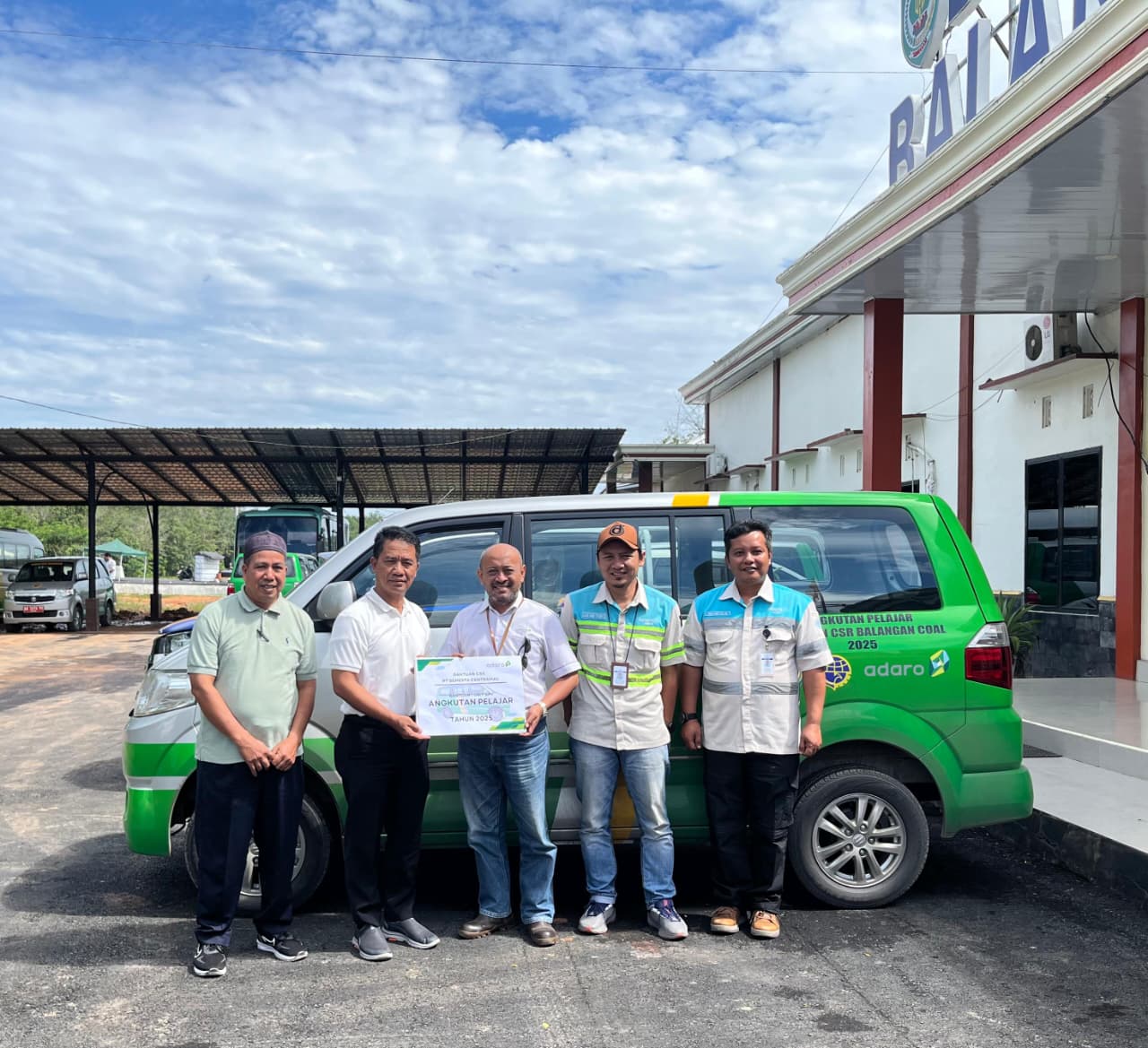 Kepala Dishub Balangan Musa Abdullah memaparkan inovasi pelayanan transportasi
