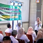 Peserta Lokakarya Mini Lintas Sektor dan Forum Konsultasi Publik di Kecamatan Lampihong.