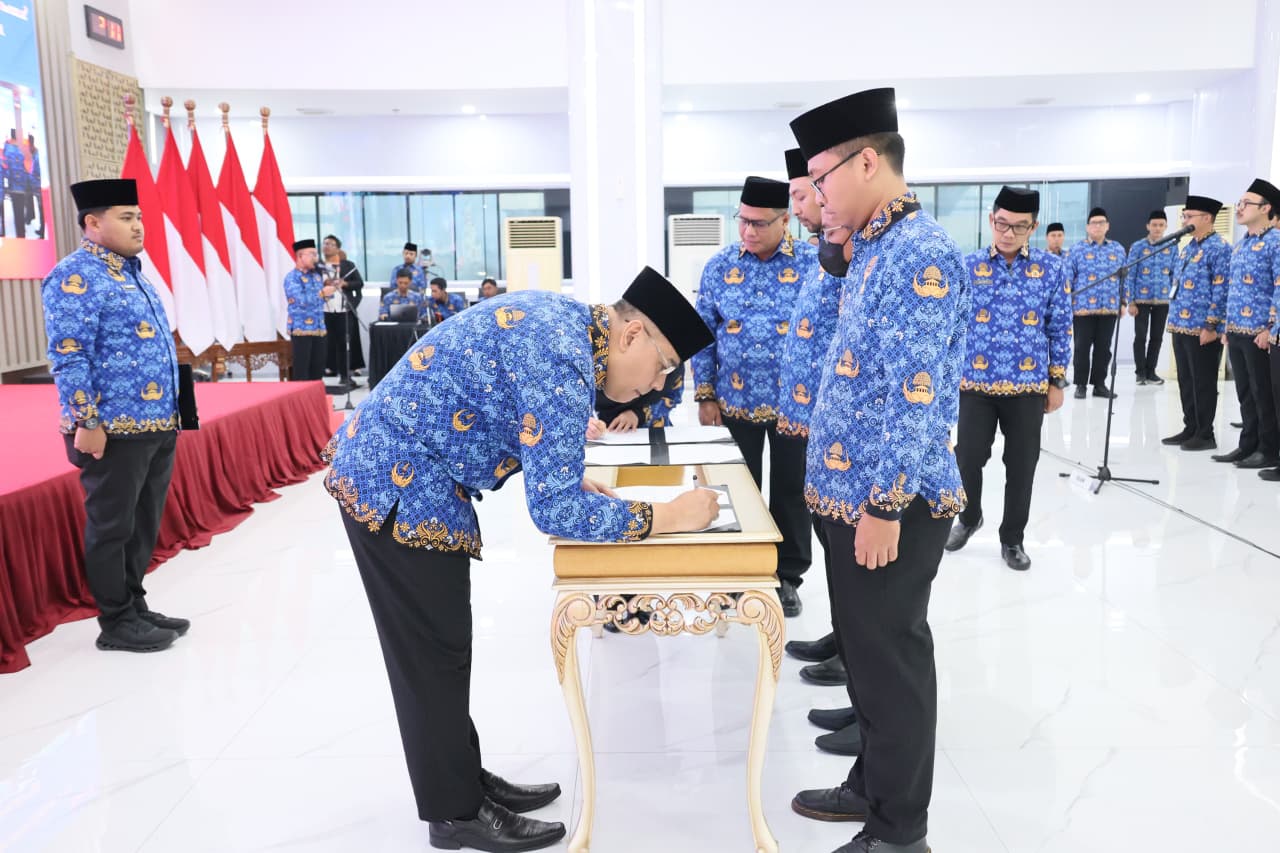 Penguatan SDM Nasional, ATR/BPN Lantik Ratusan Pejabat Fungsional