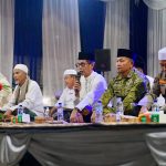 Wakil Bupati Balangan Akhmad Fauzi menghadiri tablig akbar menyambut Tahun Baru Islam di Desa Sirap.