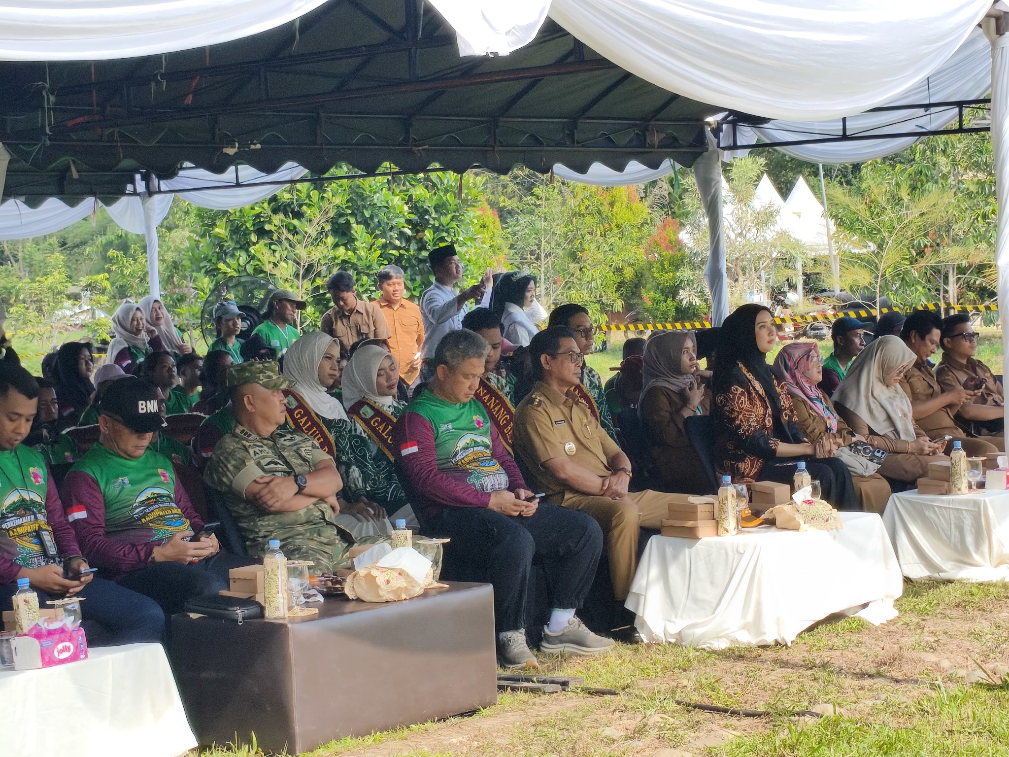 Wakil Bupati Balangan Akhmad Fauzi membuka Perkemahan Wisata Pokdarwis se-Kalimantan Selatan 2026.