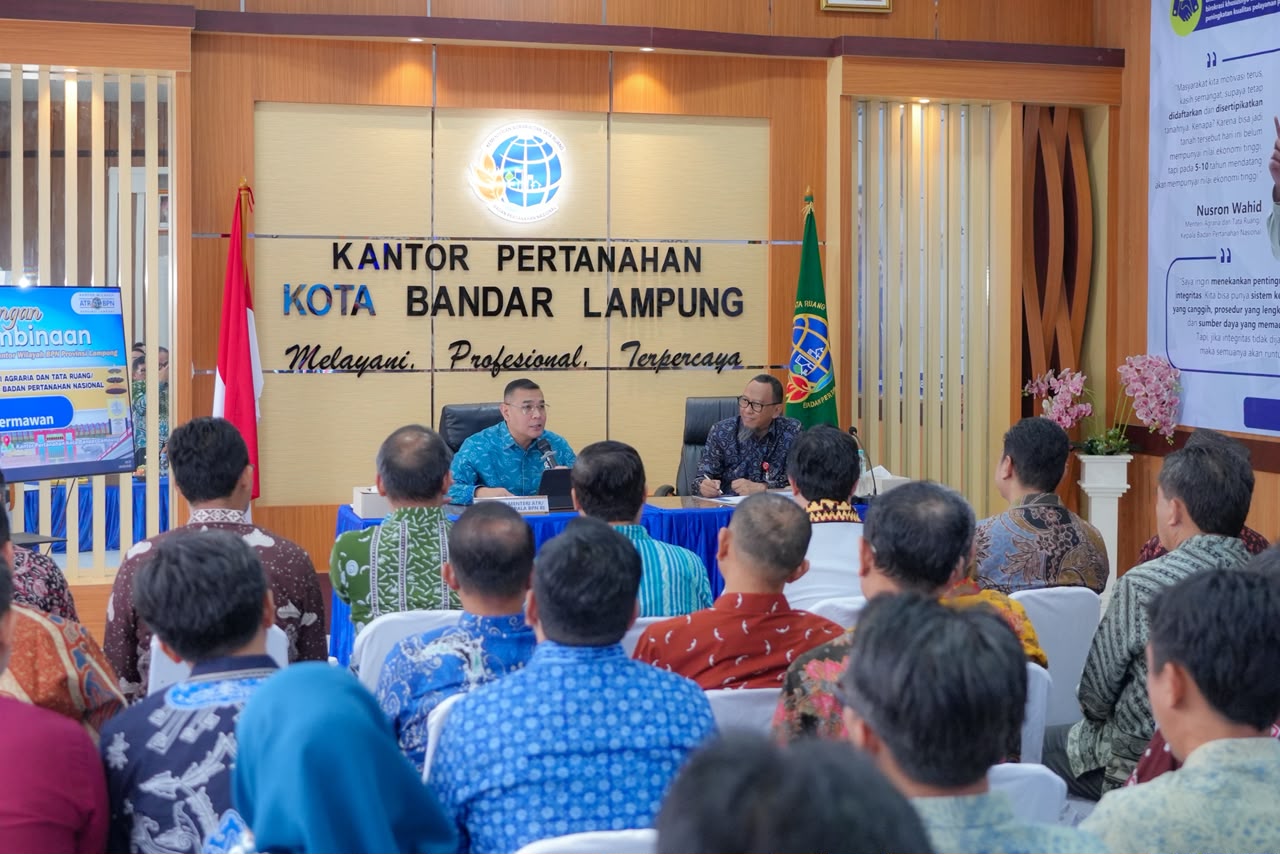 Wamen ATR Tekankan Pelayanan Loket Berkualitas
