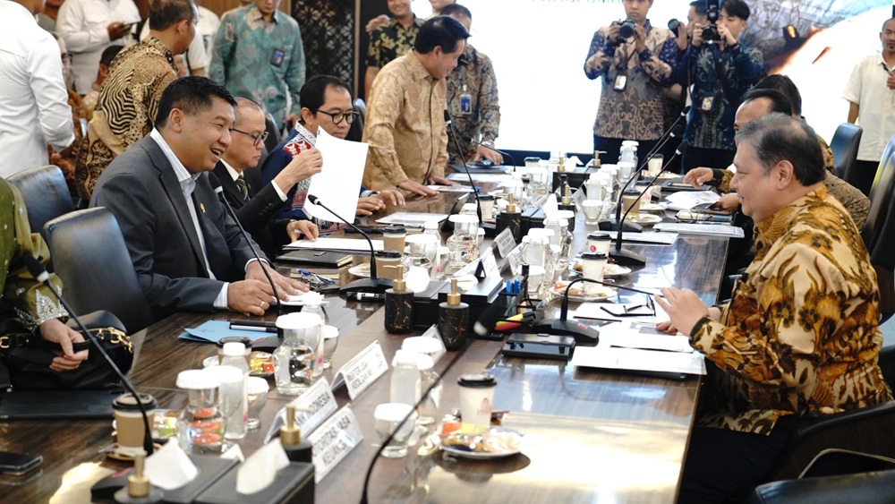 Pejabat pemerintah membahas peningkatan plafon Kredit Program Perumahan (KPP) di Jakarta