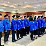 Pengurus DPD BAMAGNAS Kalimantan Selatan periode 2025–2030 usai dilantik dan dikukuhkan di Banjarbaru.