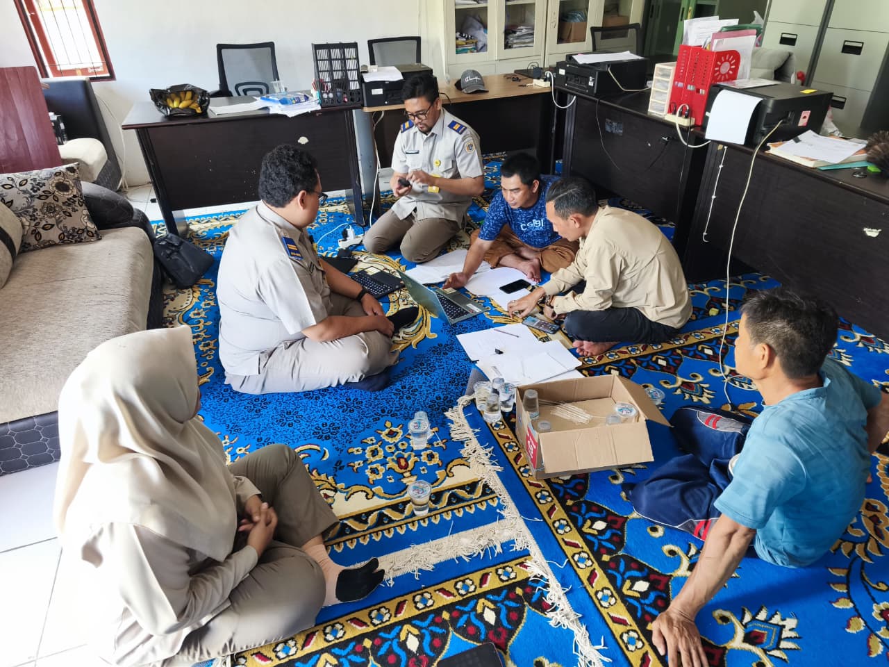 Kolaborasi Kantor Pertanahan dan Pemerintah Desa Lampihong Selatan Dukung Target PTSL Tahun 2026