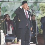 Sekda Balangan Fakhriyanto memimpin upacara Hari Lahir Pancasila 2026