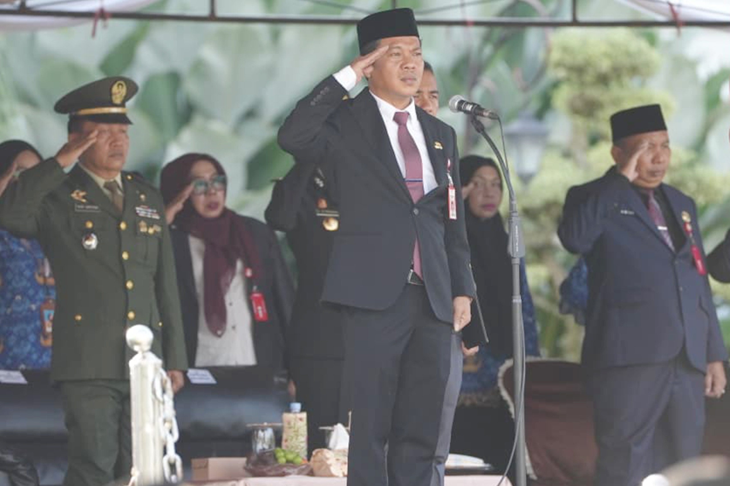 Sekda Balangan Fakhriyanto memimpin upacara Hari Lahir Pancasila 2026