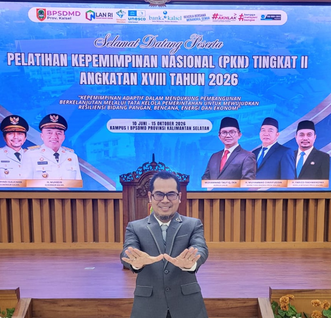Rahmi Ikuti PKN II, Perkuat Kepemimpinan Penanggulangan Bencana Balangan