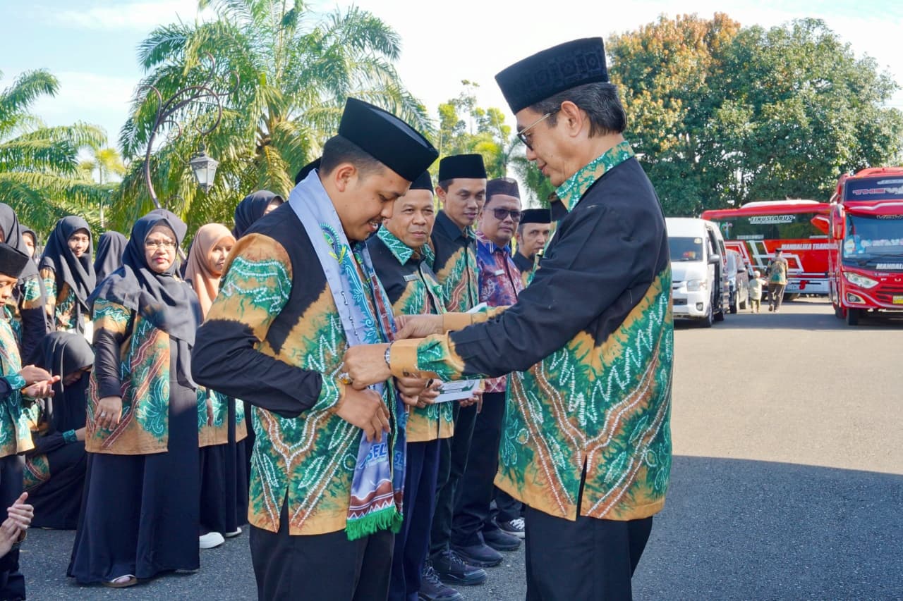 Wabup Balangan Lepas Kafilah MTQ Nasional XXXVII
