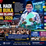 Bupati Balangan Abdul Hadi membuka Balangan Islamic Festival 2026.