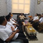 BPBD Tabalong berdiskusi dengan BPBD Balangan mengenai pembentukan Forum Pengurangan Risiko Bencana.