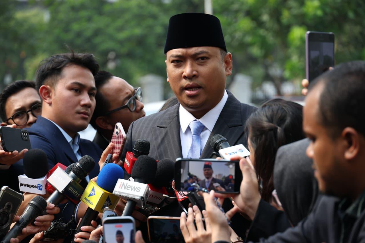 Presiden Prabowo Subianto melantik Sudaryono sebagai Kepala Badan Gizi Nasional di Istana Negara.