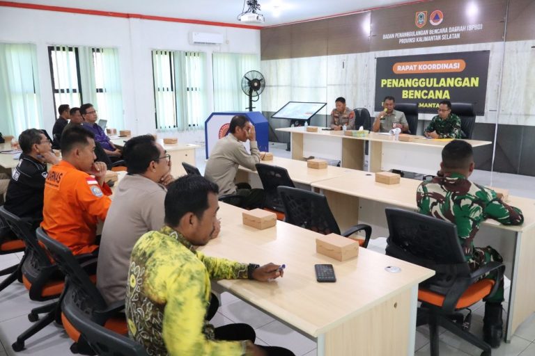 BPBD Kalsel Matangkan Kesiapsiagaan Karhutla
