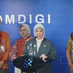 Menteri Komunikasi dan Digital Meutya Hafid mengumumkan pemenang lelang frekuensi 700 MHz dan 2,6 GHz.