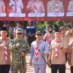 Wakapolresta Banjarmasin menghadiri Upacara Penutupan PERTIKARADA XIII Kalimantan Selatan.